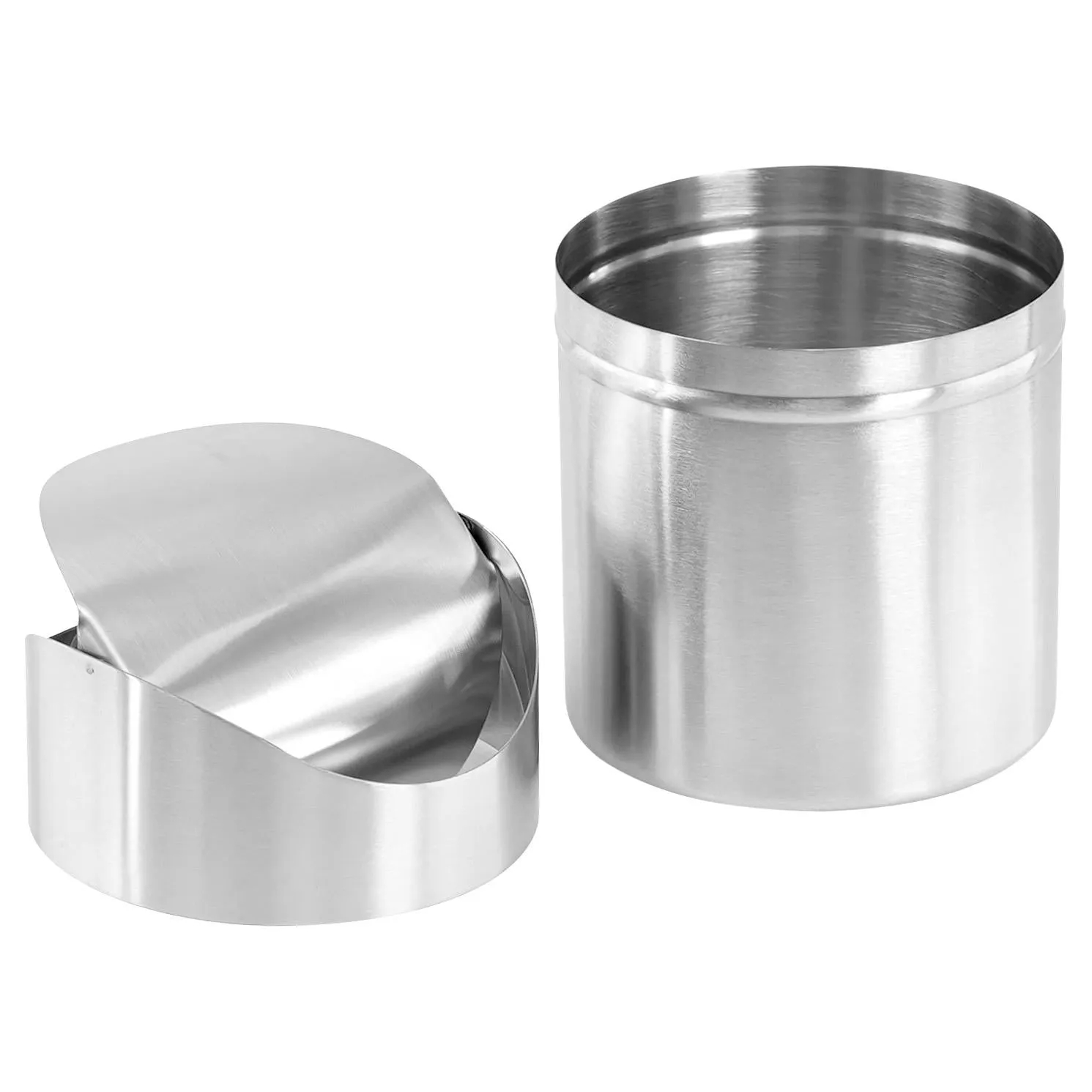 1.5 L Stainless Steel Mini Rubbish Bin