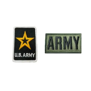 2pk Army Flight Suit Patches