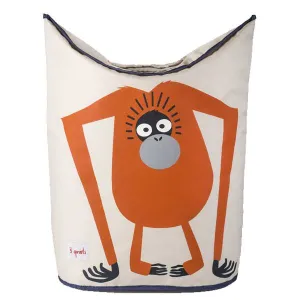 3 sprouts laundry hamper - orangutan