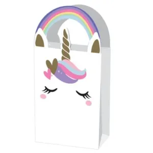 4pk Unicorn Paper Party Bags