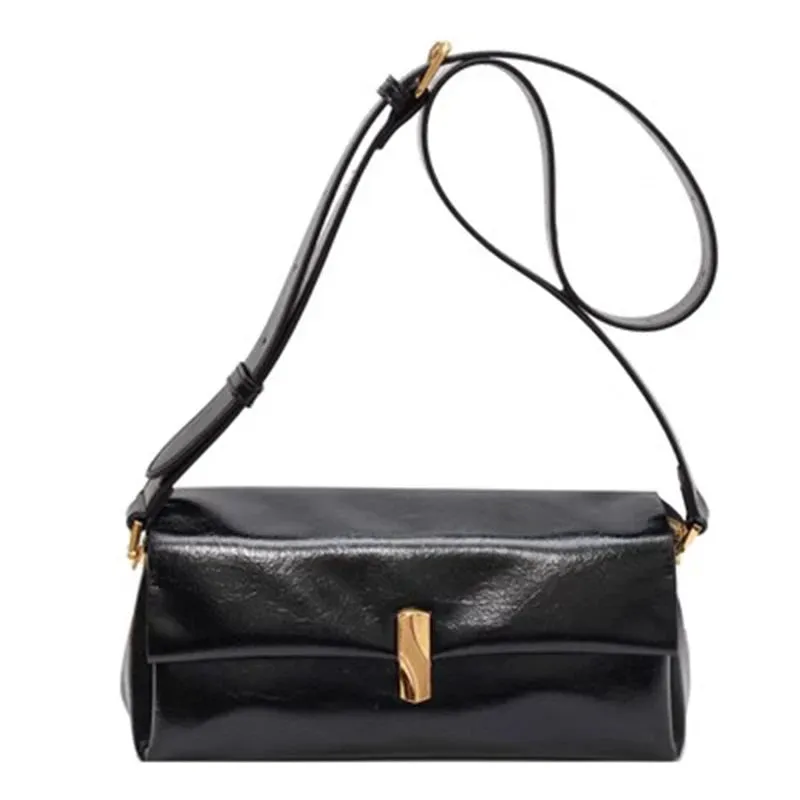 Amozae- 2024 Women Shoulder Bag Vintage Concise Crossbody Bag Ladies Luxury Designer Bag