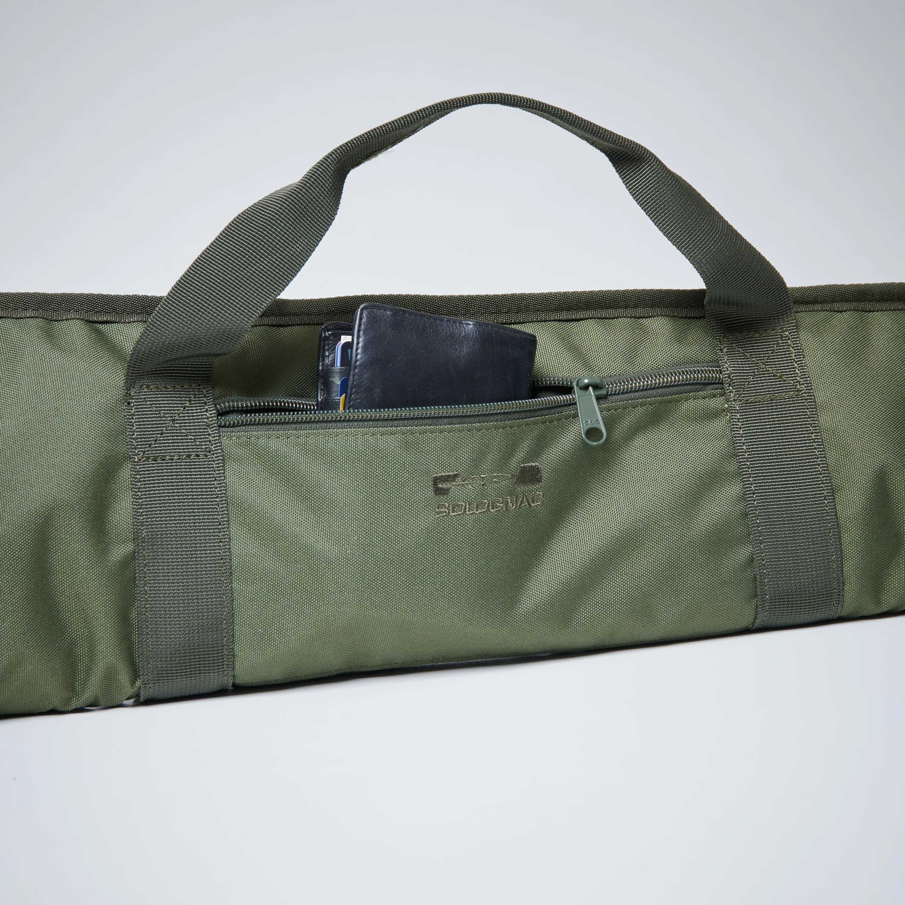 Bag for rifle 125 cm SOLOGNAC, dark khaki