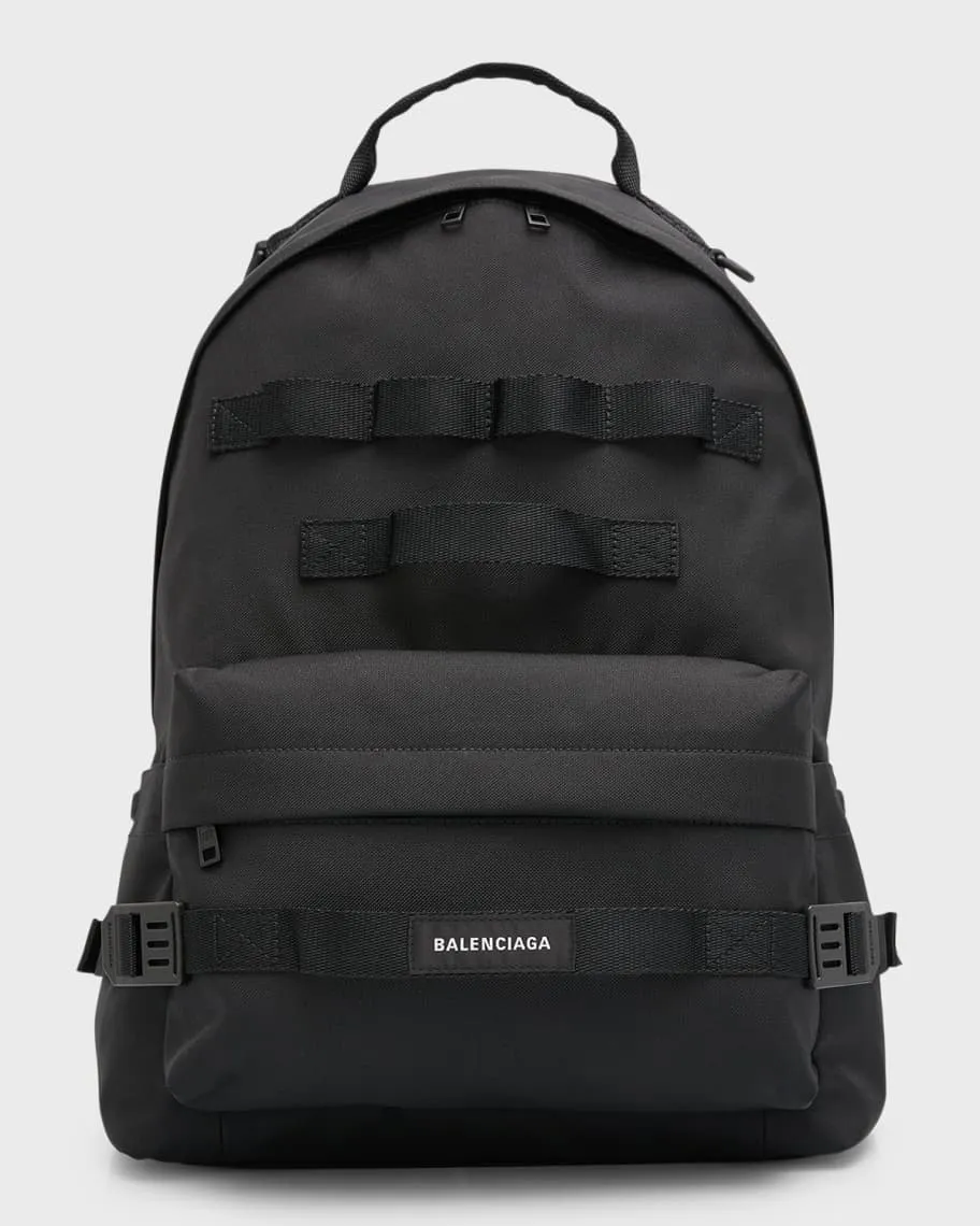 Balenciaga Men's Army Medium Multipurpose Backpack