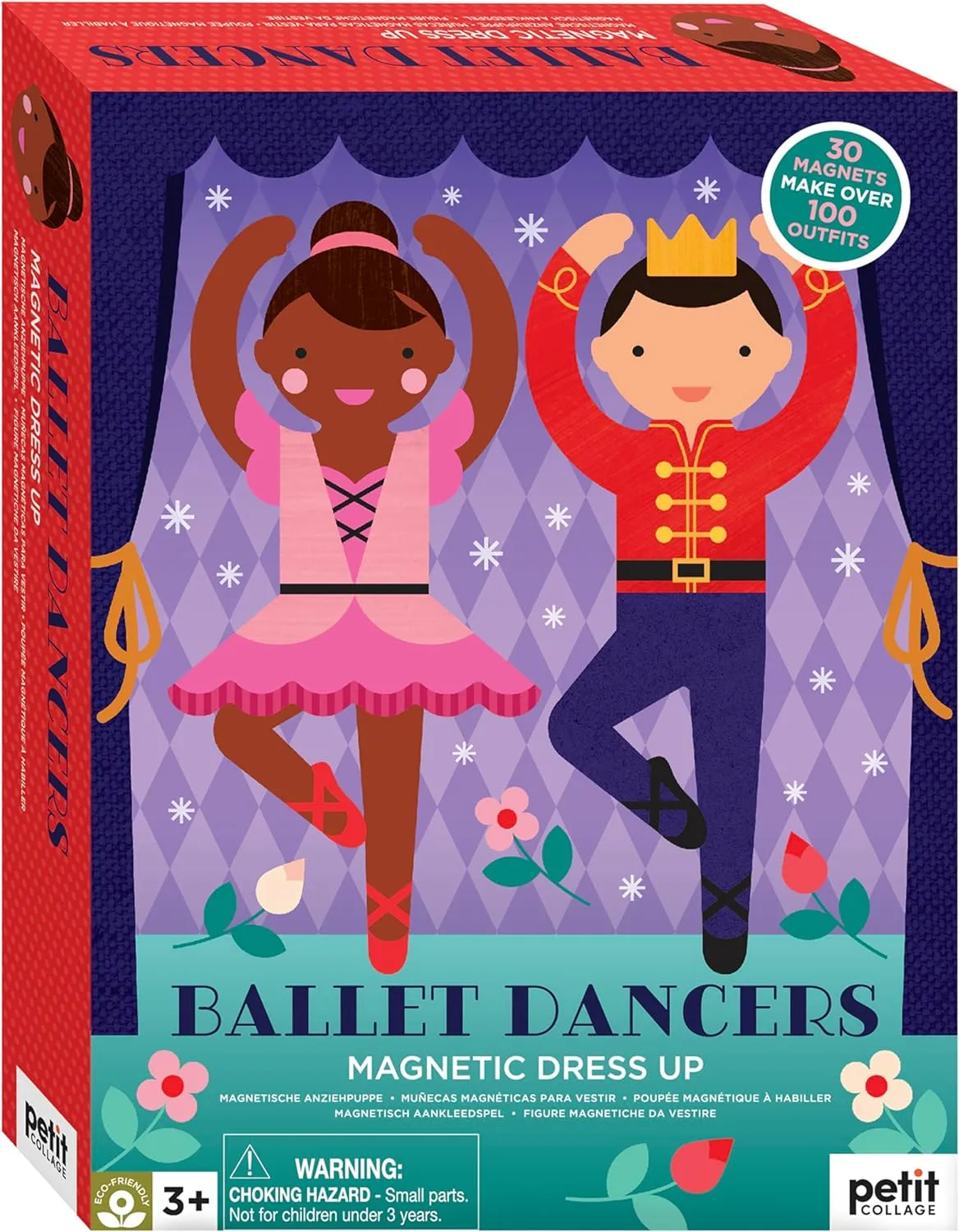 Ballet Dancers Magnetic Dressup