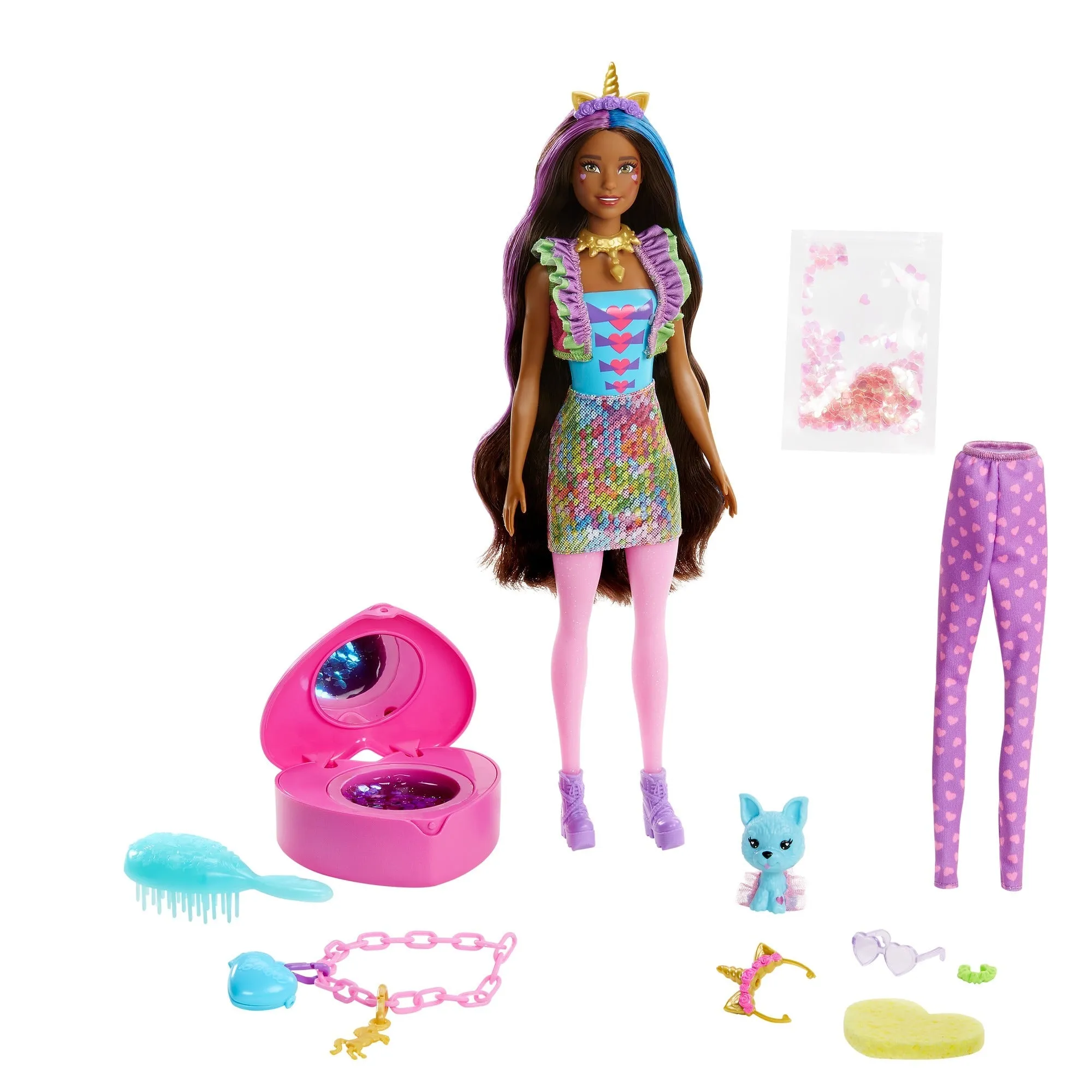 Barbie Colour Reveal Peel Doll Unicorn Fashion Reveal