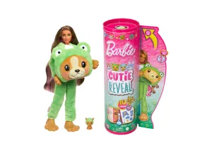 Barbie Cutie Reveal Costume-Themed Series Doll and Accessories with 10 Surprises, Puppy as Frog