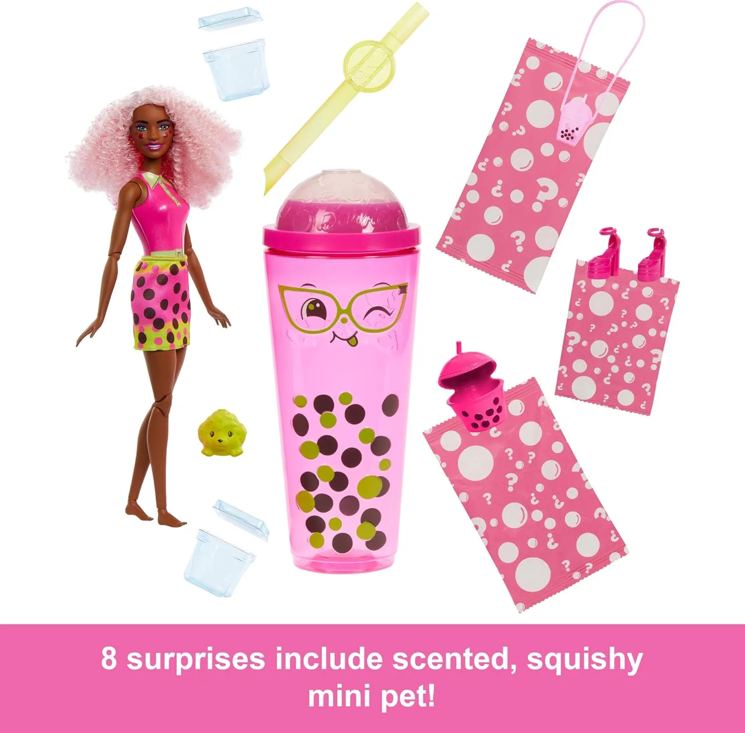 Barbie Pop Reveal Boba : Berry Bliss