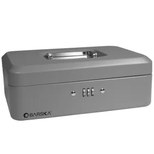 Barska CB11786 10" Cash Box with Combination