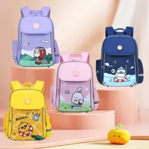 Bookworm Buddy Cartoon Backpack