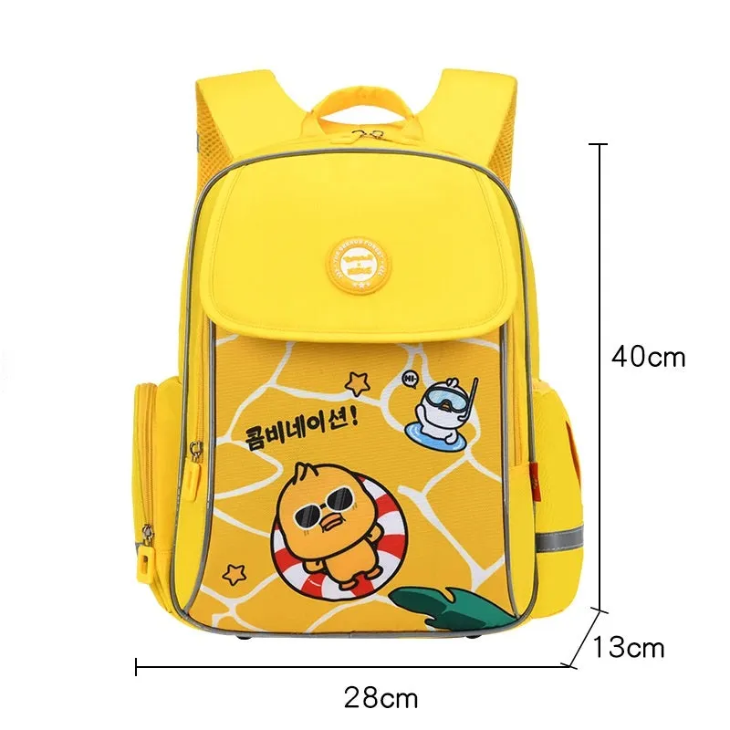 Bookworm Buddy Cartoon Backpack