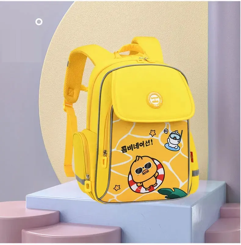 Bookworm Buddy Cartoon Backpack