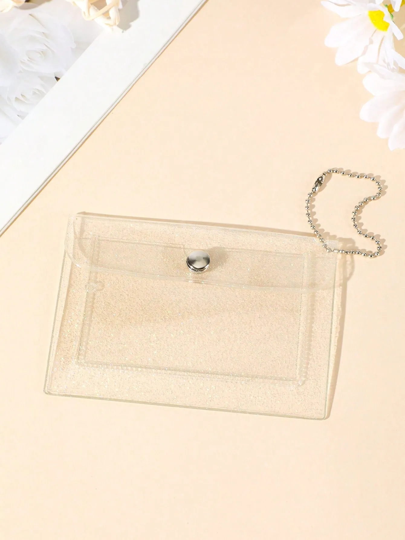 Clear Pattern Coin Purse Change Pouch Coin Case Small Wallet Card Holder