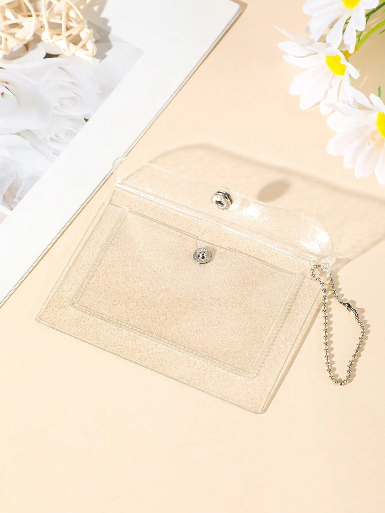 Clear Pattern Coin Purse Change Pouch Coin Case Small Wallet Card Holder