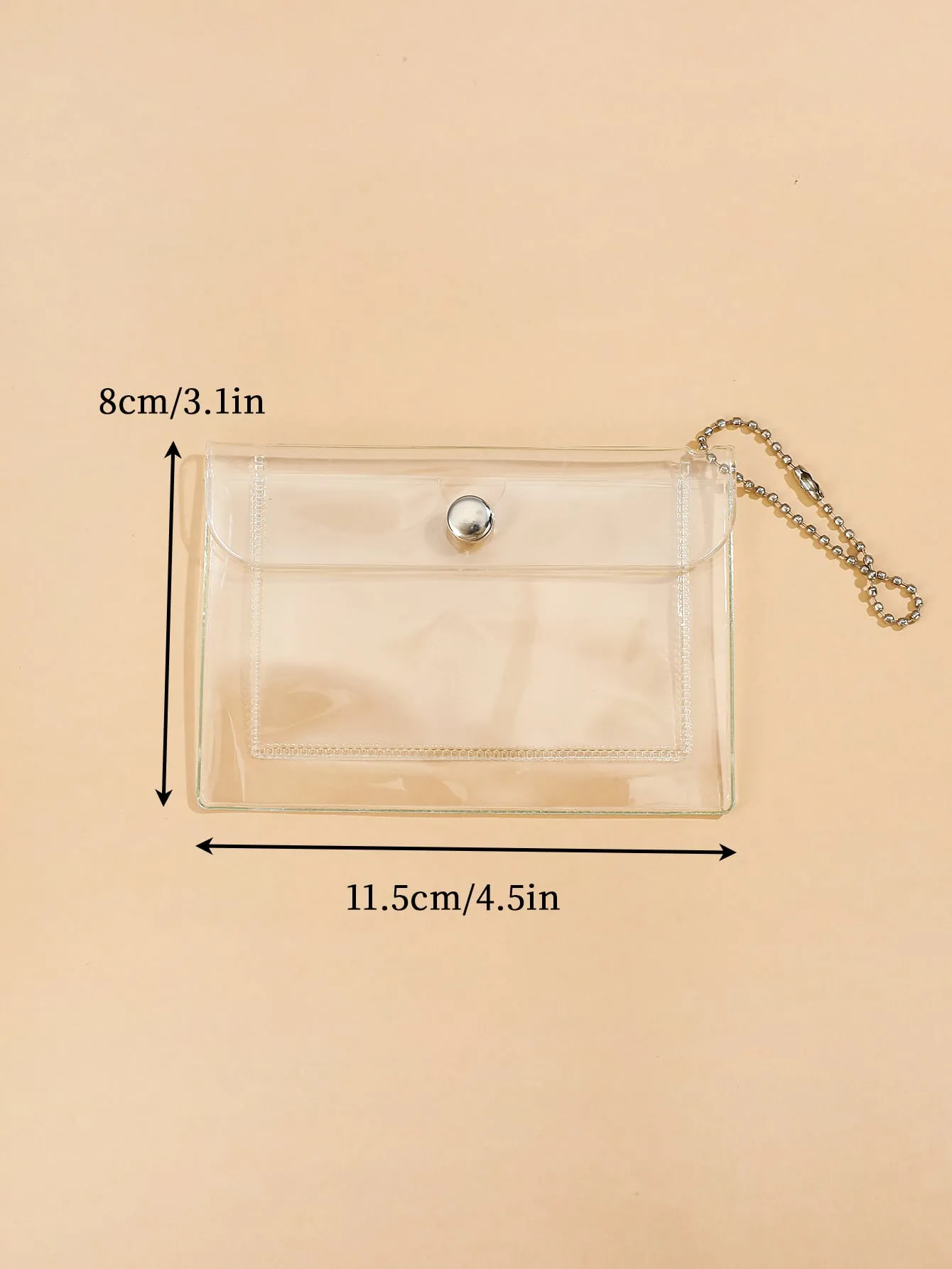 Clear Pattern Coin Purse Change Pouch Coin Case Small Wallet Card Holder