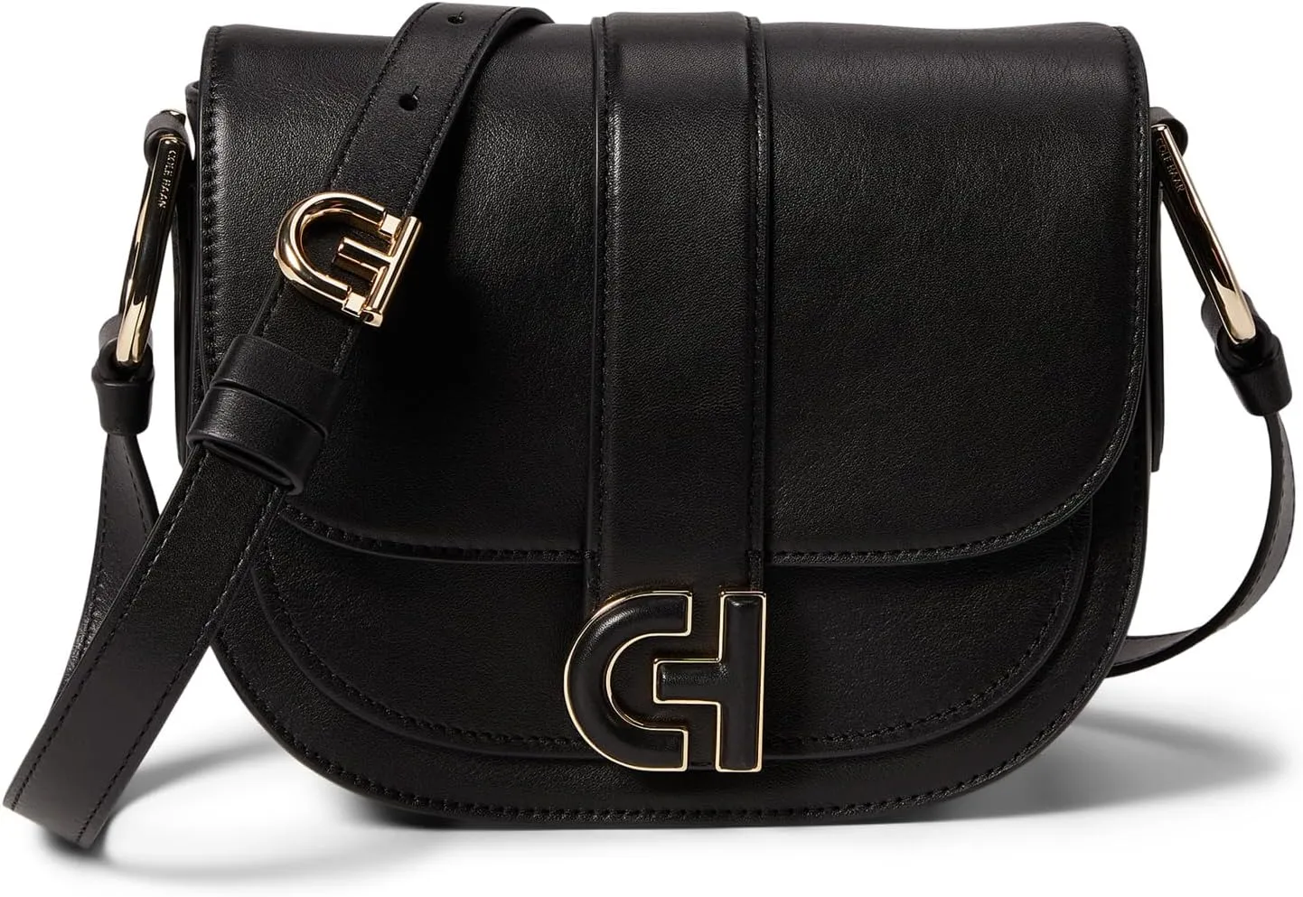 Cole Haan Essential Saddle Bag, Black