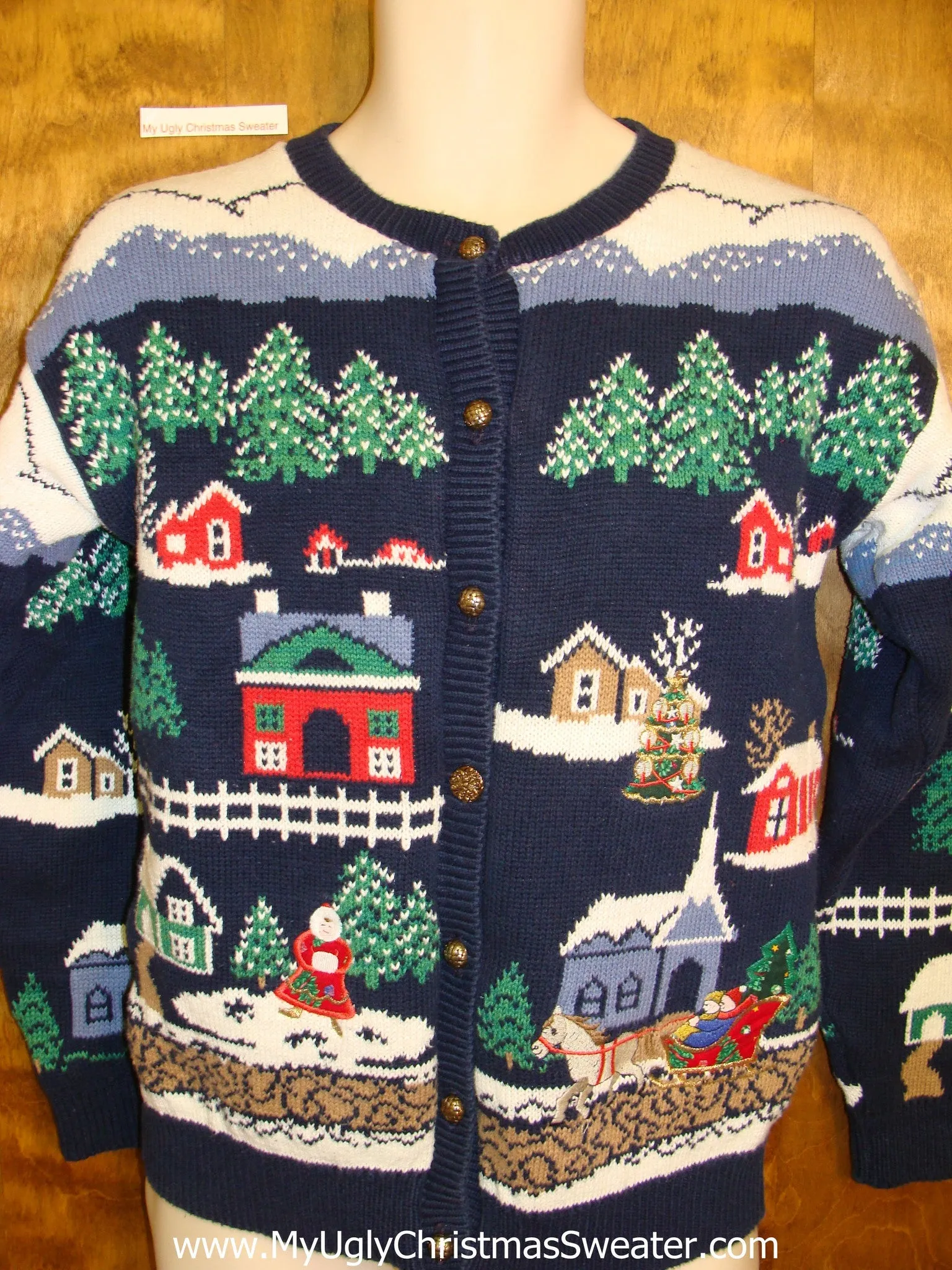 Colorful 2sided Ugliest Christmas Sweater