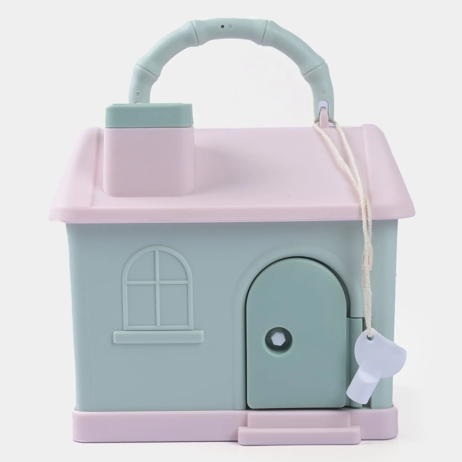 Cute House Shape Coin Box For Kids