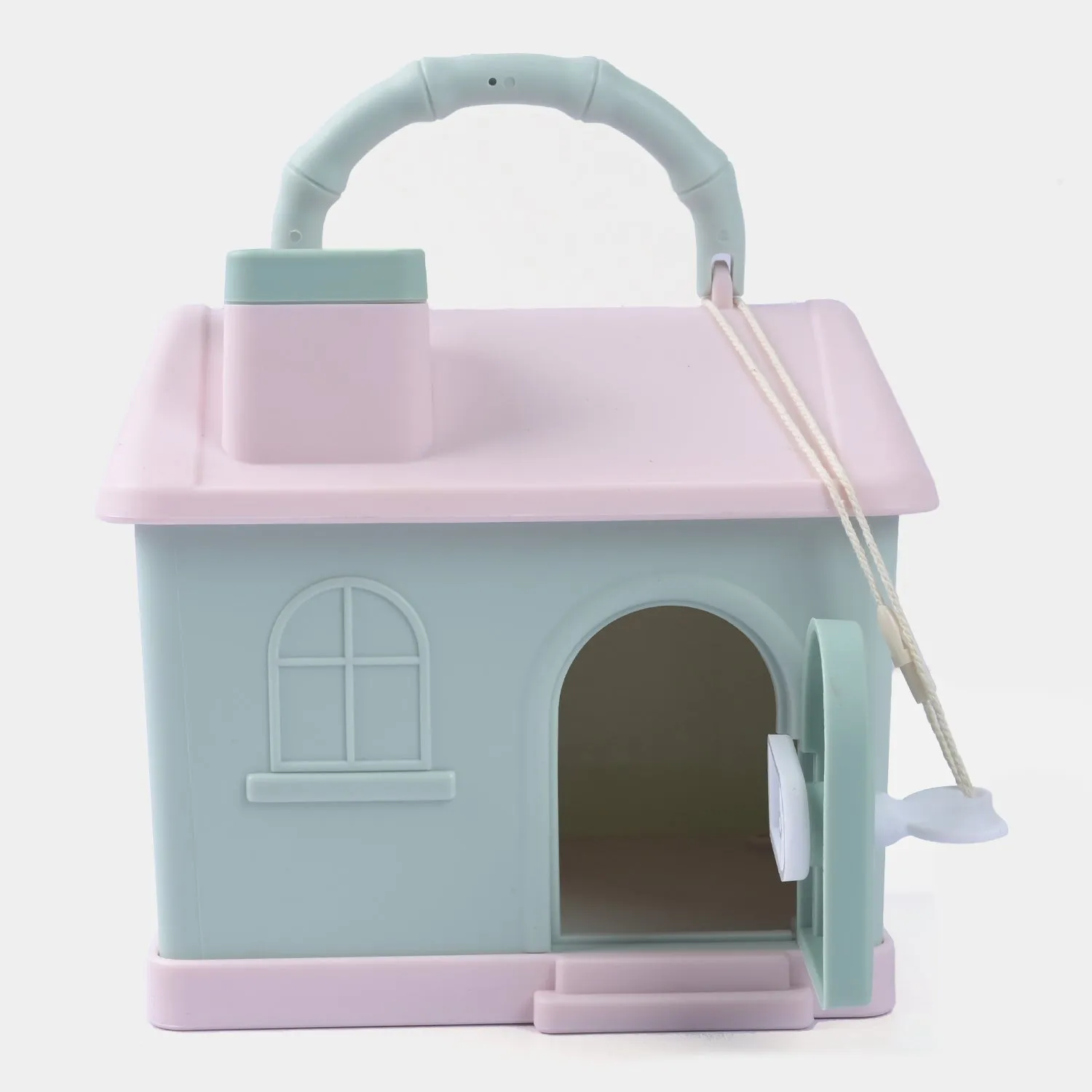 Cute House Shape Coin Box For Kids