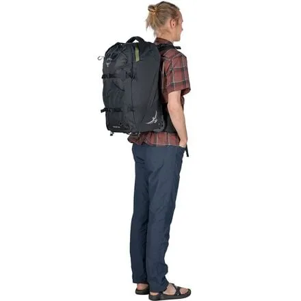 Farpoint 36L Osprey Packs Rolling Travel Backpack, Black