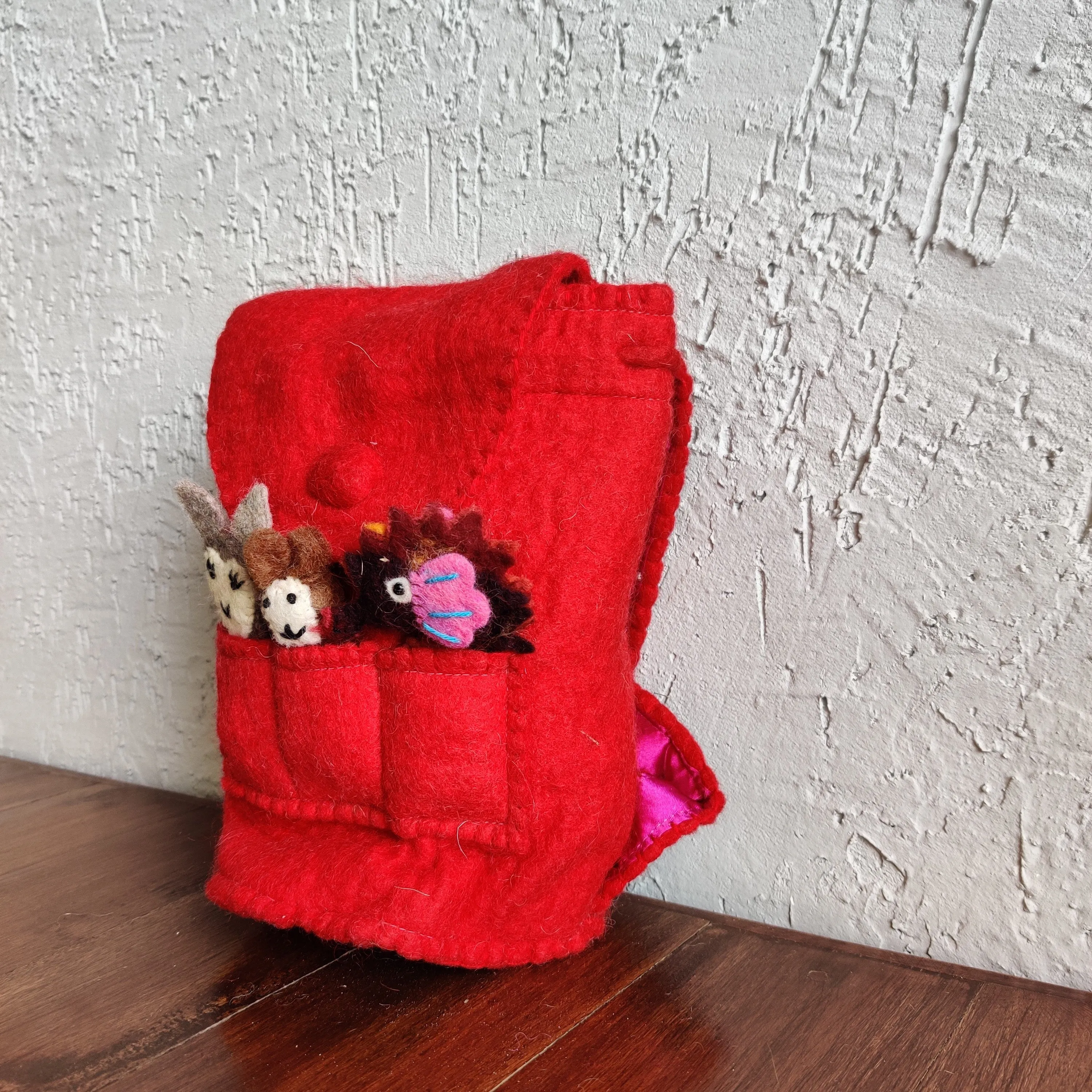 Finger Puppet Backpacks