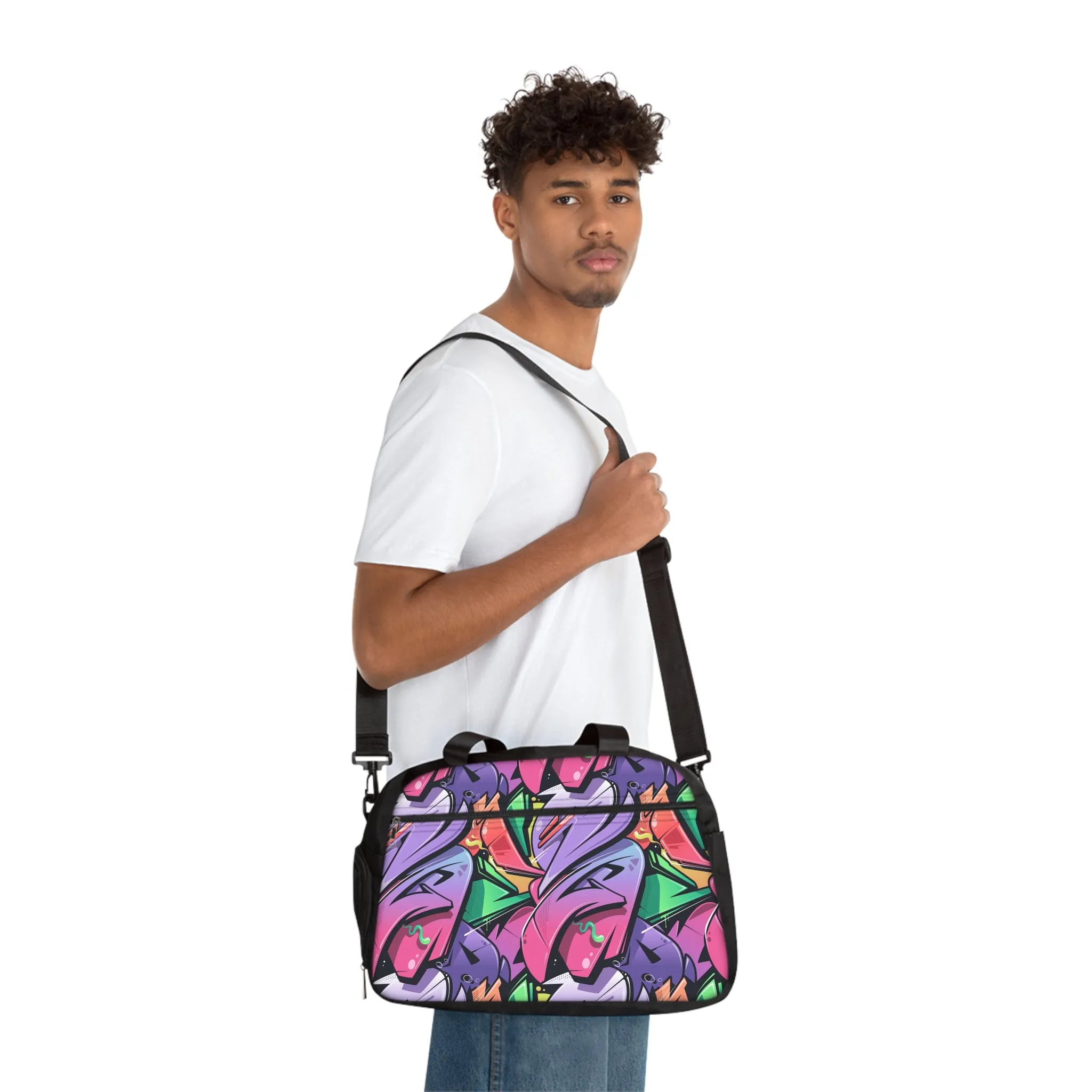 Fitness Handbag - Graffiti Groove