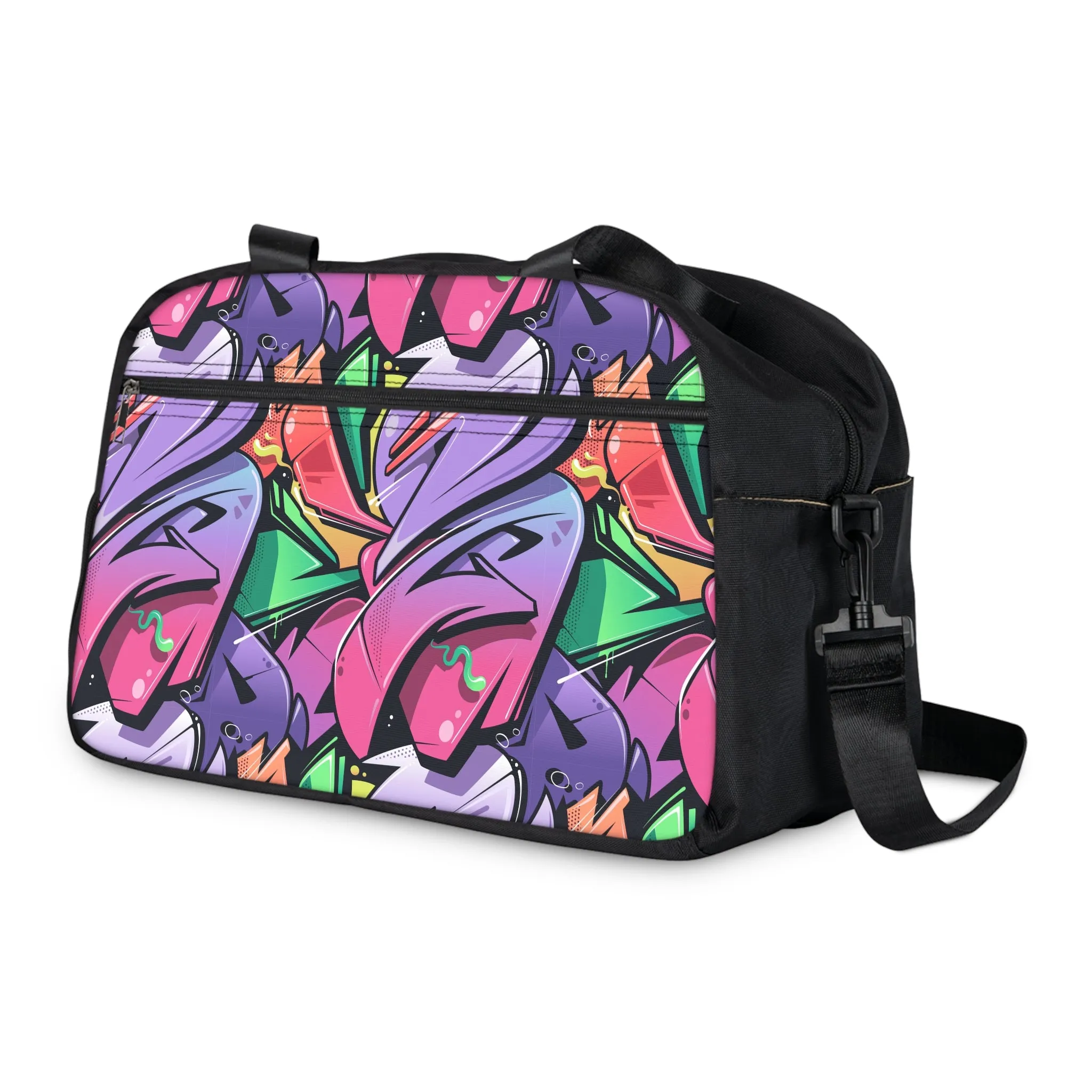 Fitness Handbag - Graffiti Groove