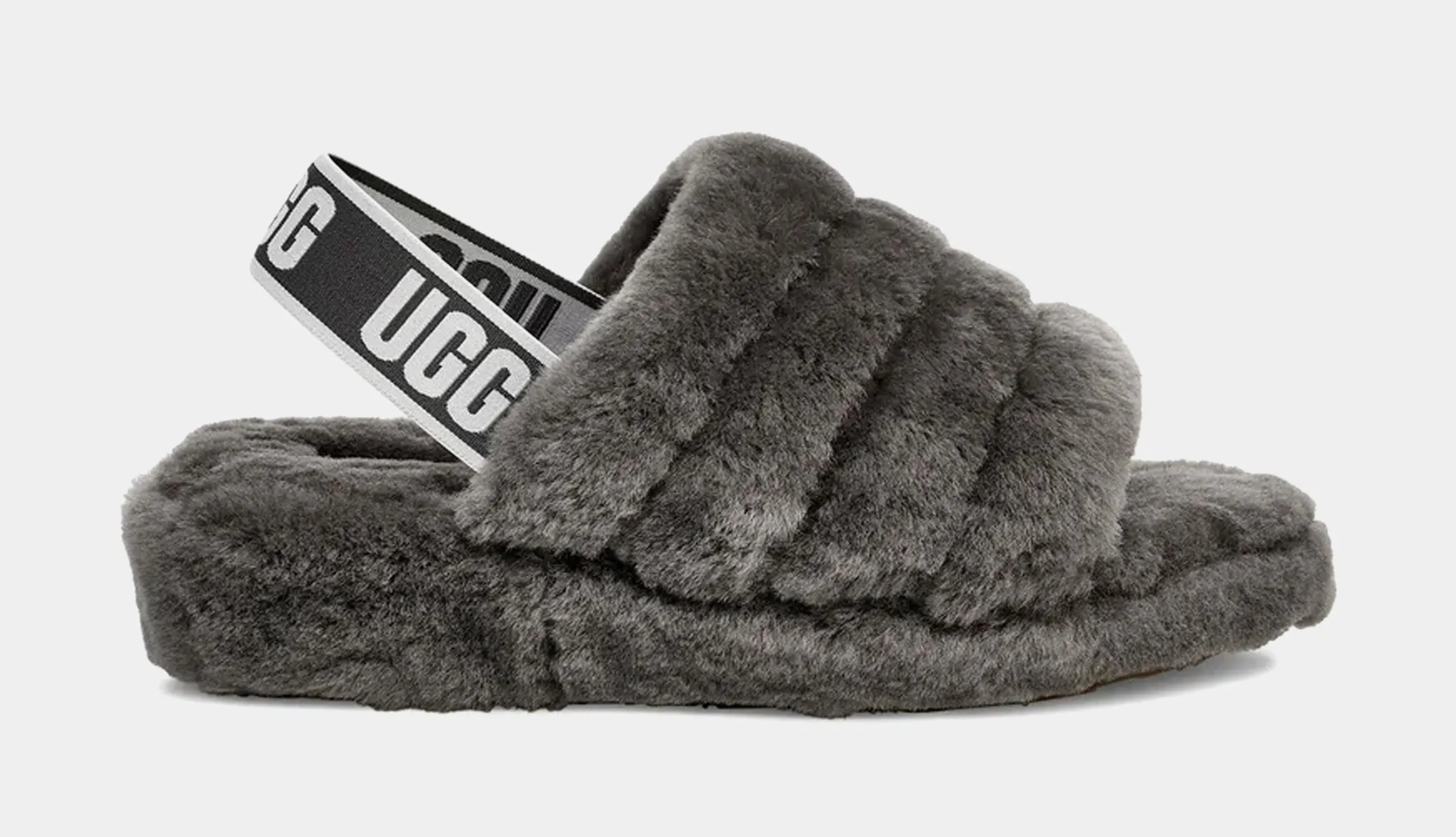 Fluff Yeah Womens Sandals (Grey)