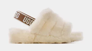 Fluff Yeah Womens Slide Sandals (Beige)