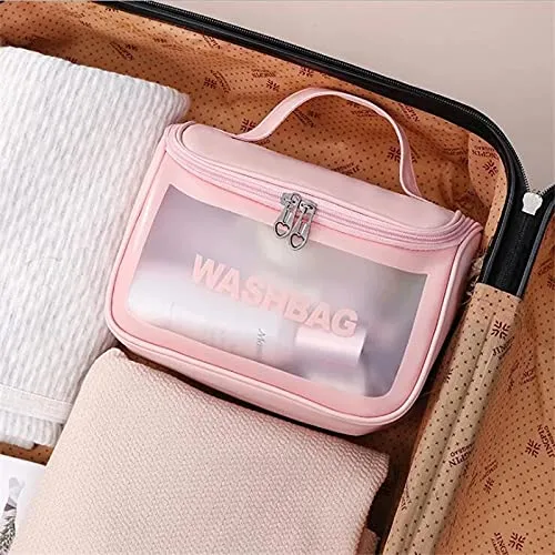 FLYNGO Medium-sized 16 Cms Cosmetic Pouch(M_Pink)