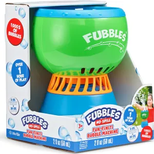 Fubbles No-Spill Fun-Finiti Bubble Machine