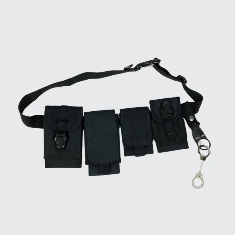 Functional Pockets Shoulder Bag