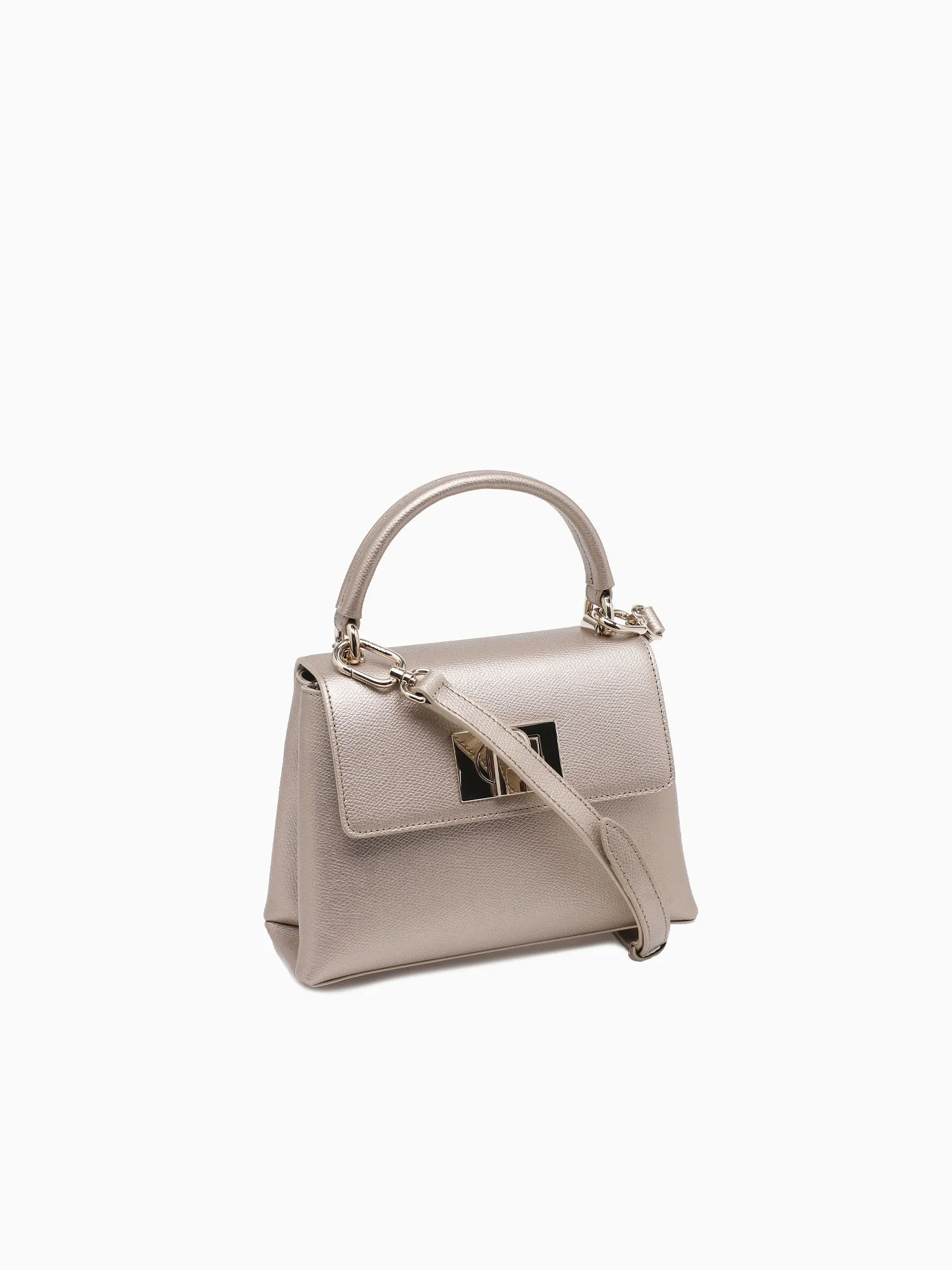 Furla 1927 Mini Top Handle Champagne