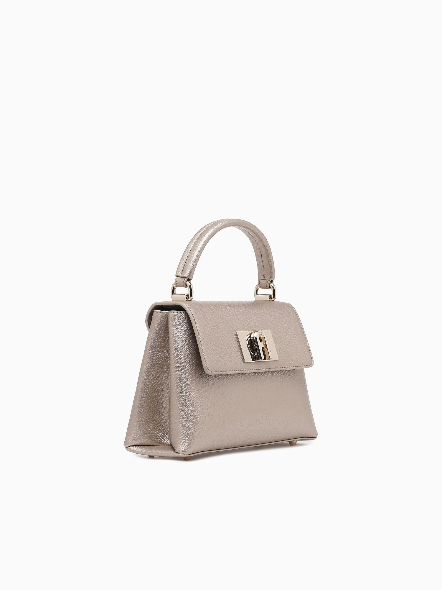 Furla 1927 Mini Top Handle Champagne