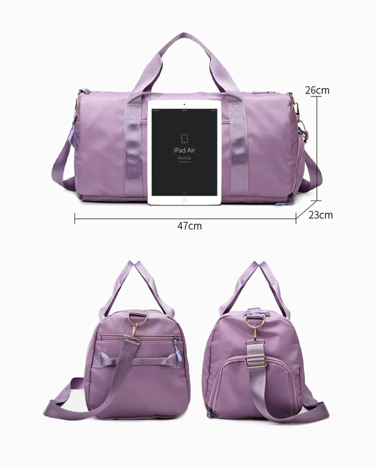 Hawkwell Tote Bag - Clor Purple