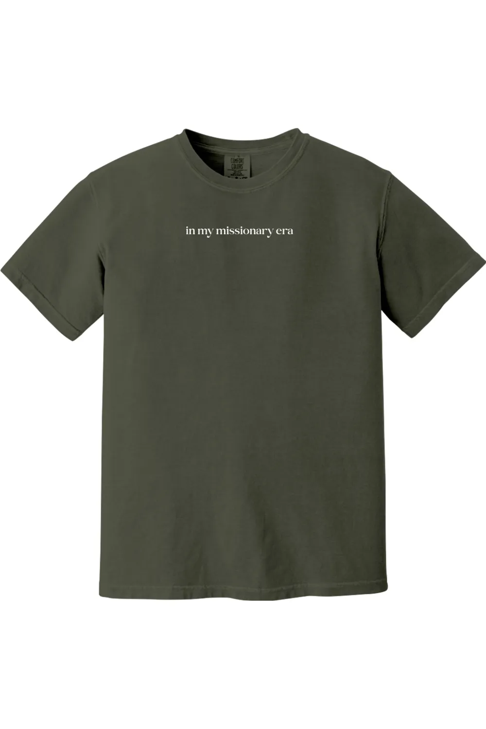 In My Missionary Era Adult T-shirt - Comfort Colors