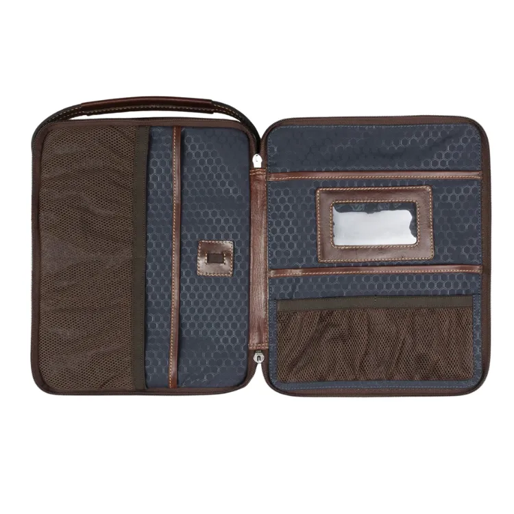 Jekyll & Hide Compact Crossbody Organiser - Mocha