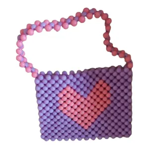 Le Caro Craft Purple Small Shoulder Bag For Kids