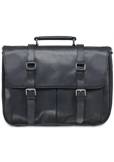 Mancini Buffalo Single Compartment Briefcase for 15'' Laptop