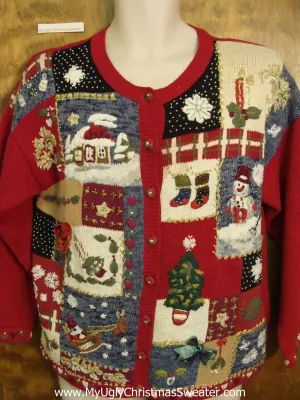 Mess of Designs Ugliest Christmas Sweater