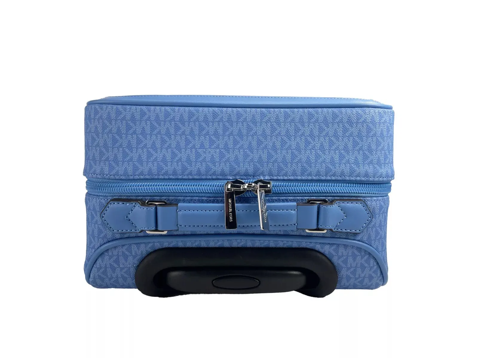 Michael Kors Travel Small Pacific Blue Trolley Rolling Suitcase Carry On Bag