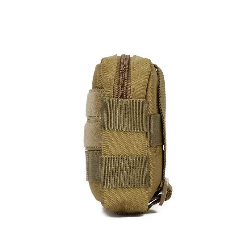 Military Tactical Waist Bag Outdoor Camping EDC Tool Pouch Wallet Fanny Backpack Phone Bag Nylon Molle Hunting Waist Belt Pocket