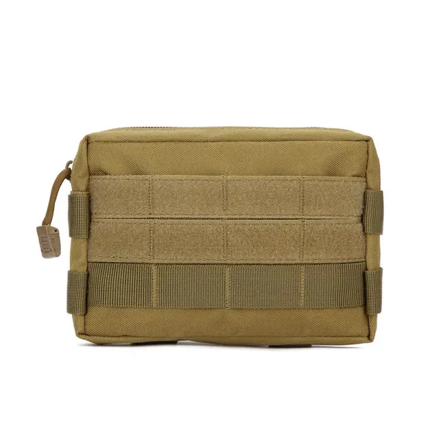 Military Tactical Waist Bag Outdoor Camping EDC Tool Pouch Wallet Fanny Backpack Phone Bag Nylon Molle Hunting Waist Belt Pocket