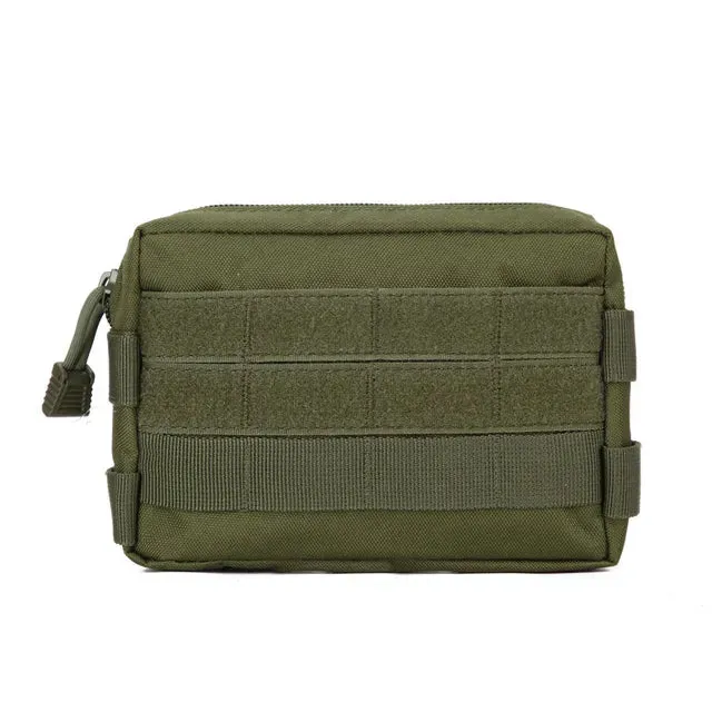 Military Tactical Waist Bag Outdoor Camping EDC Tool Pouch Wallet Fanny Backpack Phone Bag Nylon Molle Hunting Waist Belt Pocket