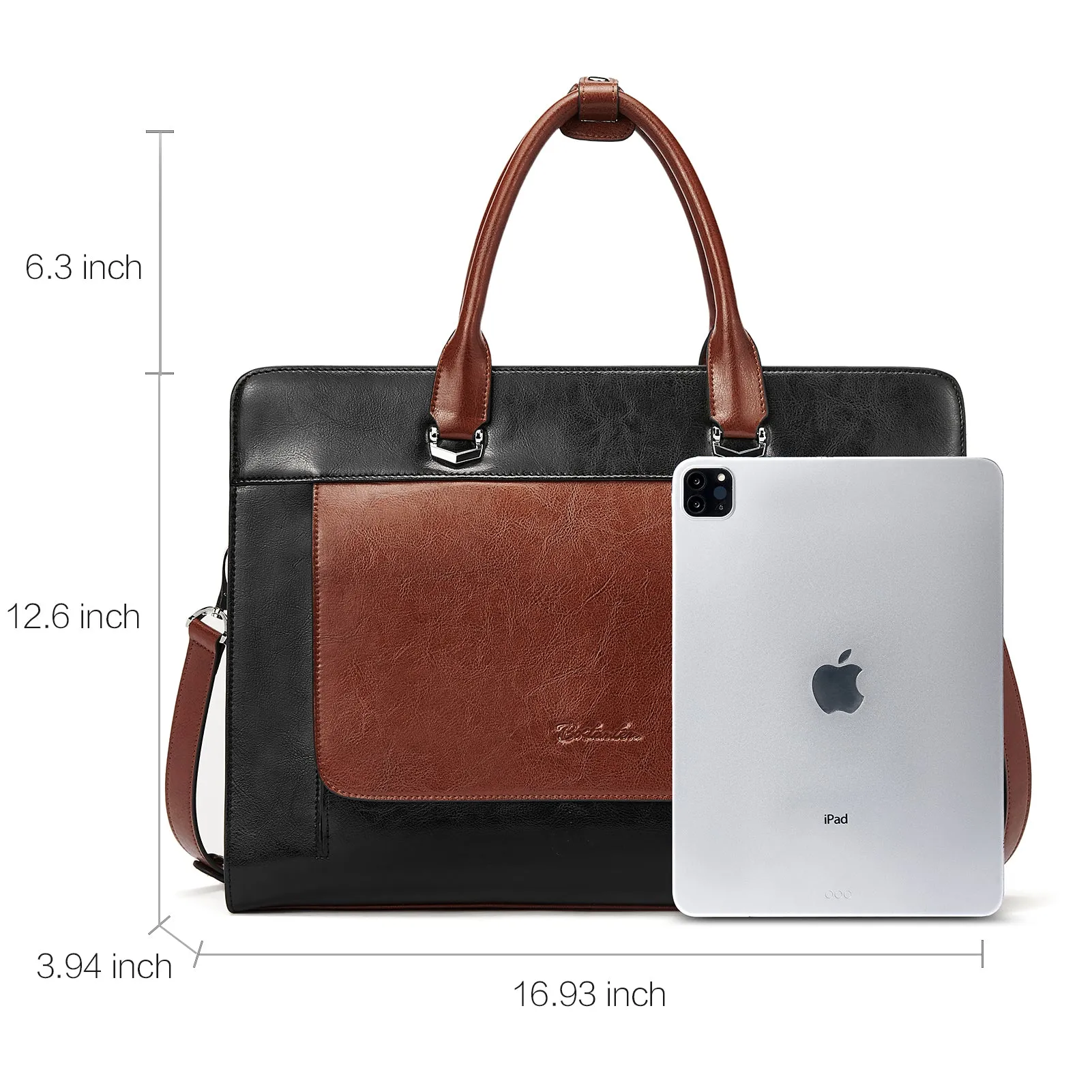 Mizuki Briefcase With Shoulder Strap — Security