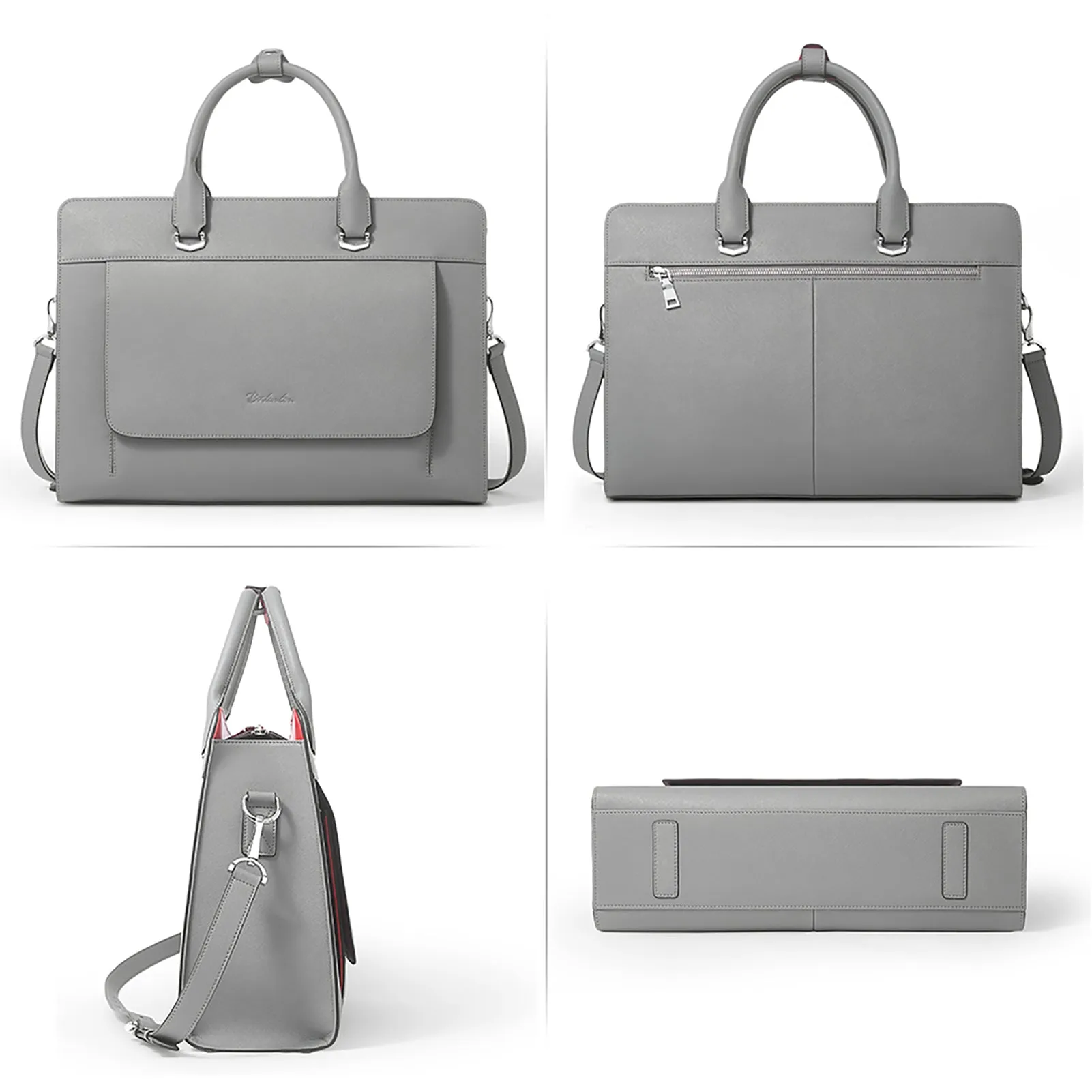 Mizuki Briefcase With Shoulder Strap — Security