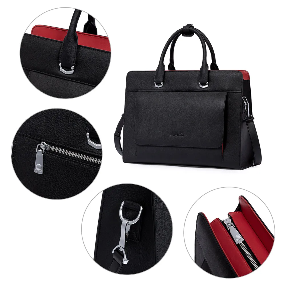 Mizuki Briefcase With Shoulder Strap — Security