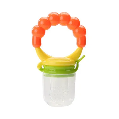 New Kids Nipple Fresh Food Milk Nibbler Feeder Feeding Tool Safe Baby Supplies Nipple Pacifier Bags