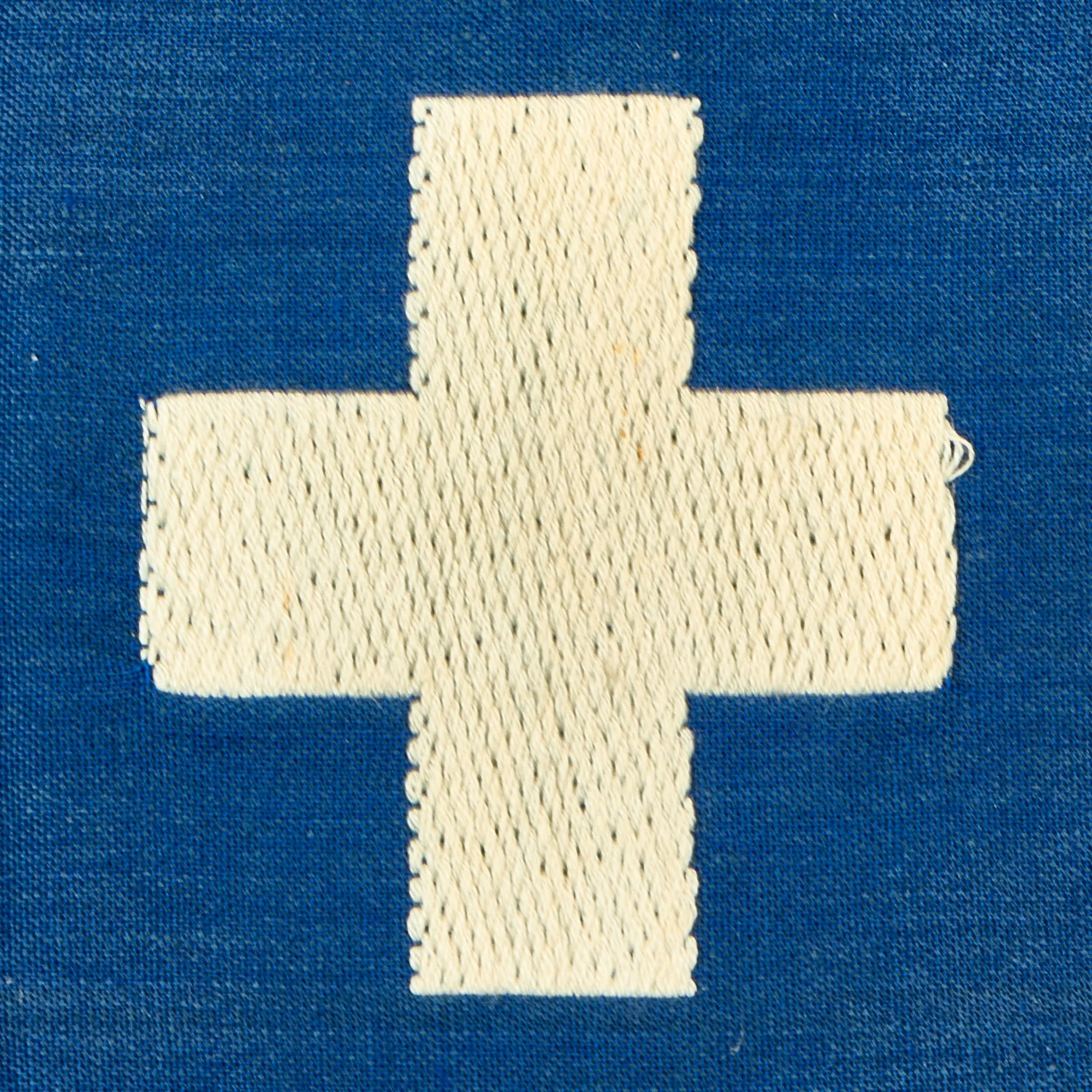 Original German WWII Luftschutz Air Raid Protection Medical Personnel Embroidered Armband