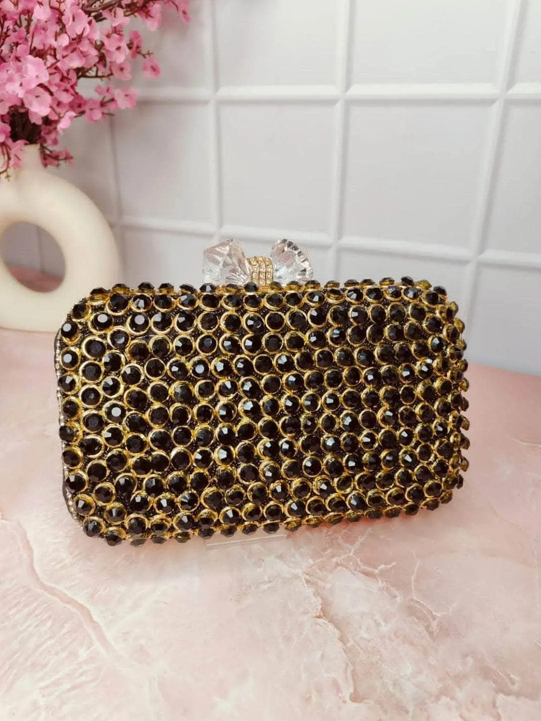 Oval Women Clutch