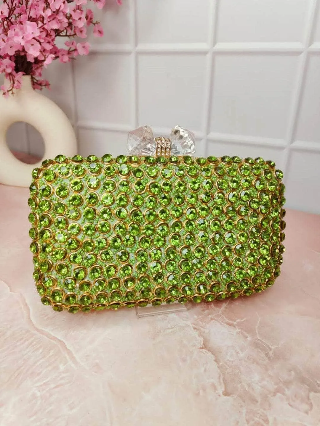 Oval Women Clutch